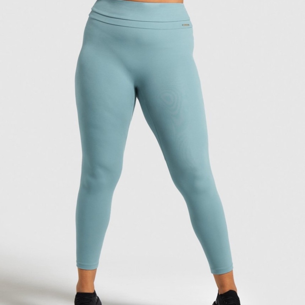 Whitney Simmons Gymshark sage leggings